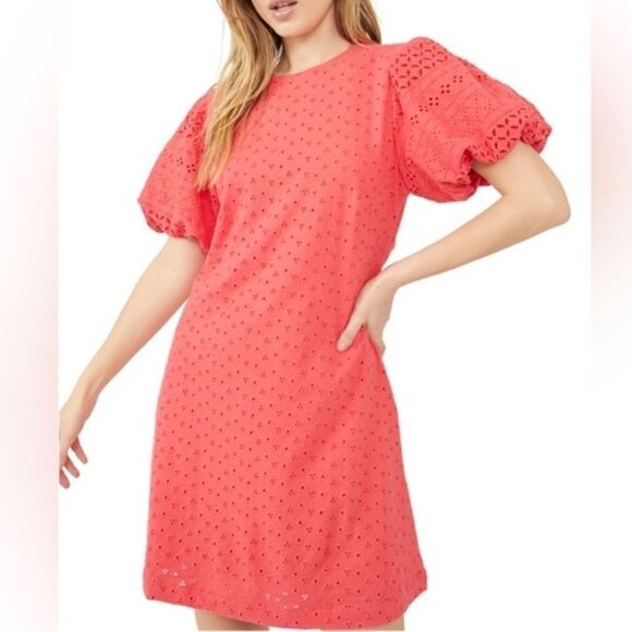 Free People Apricot Rose Mini Dress New! - Picture 3 of 11